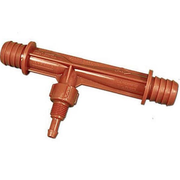 Perfectpitch 0.75 x 0.25 in. Barbed Cap Ozone Injector; 5psi & 2.2GPM to 120psi-9.4GPM PE1188733 - main